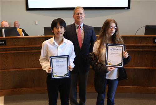District Spelling bee winners